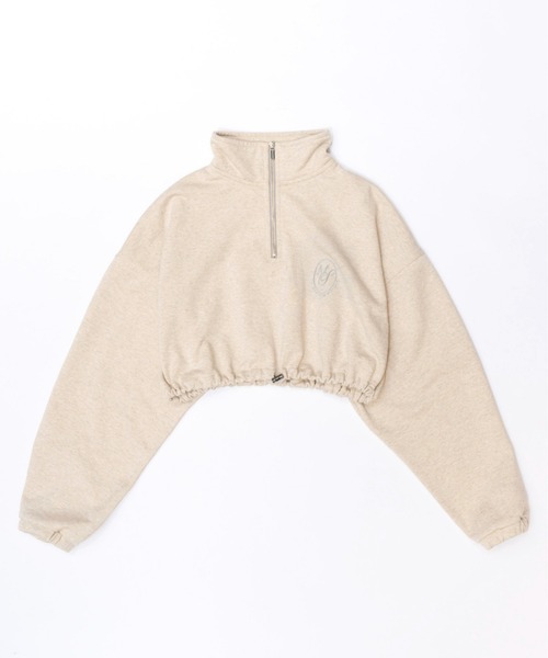 MAISON SPECIAL（メゾンスペシャル） トレーナー スウェット Half Zip