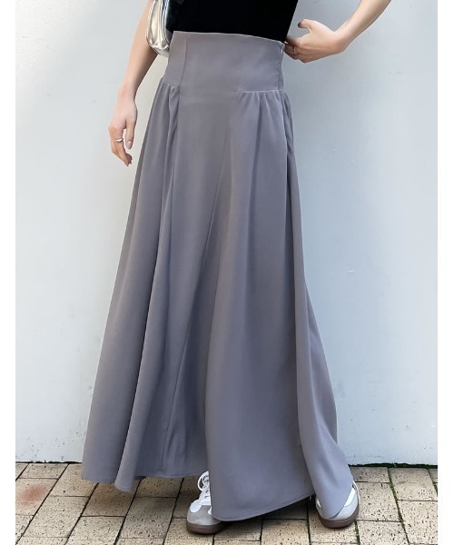 Re:EDIT（リエディ） スカート 「低身長サイズ有」ソフトツイル