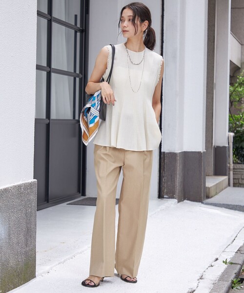 SHIPS（シップス） スラックス パンツ 「手洗い可能 」ドライオックス