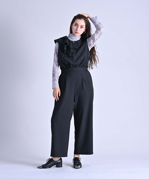 RAW FUDGE（ローファッジ） オールインワン アシメラッフル