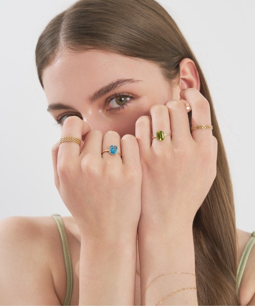 Jewel closet by L&Co. 指輪 リング K18 チェーンリング レディース