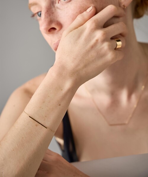 ete bijoux（エテ ビジュー） ブレスレット 「ルーセント」 K18YG