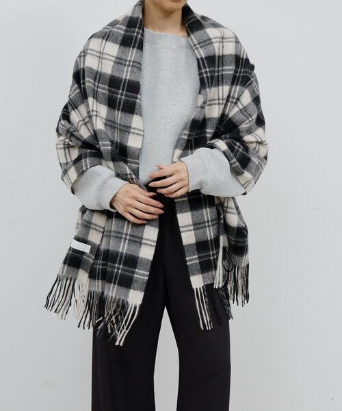 GALLARDAGALANTE（ガリャルダガランテ） マフラー ストール チェック