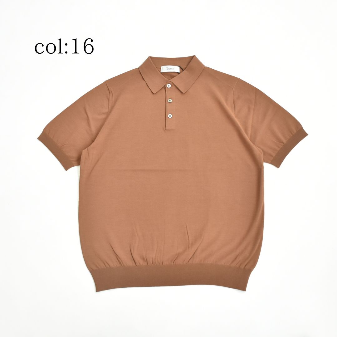 Tutto（トゥット） ニットポロ - ZABOU