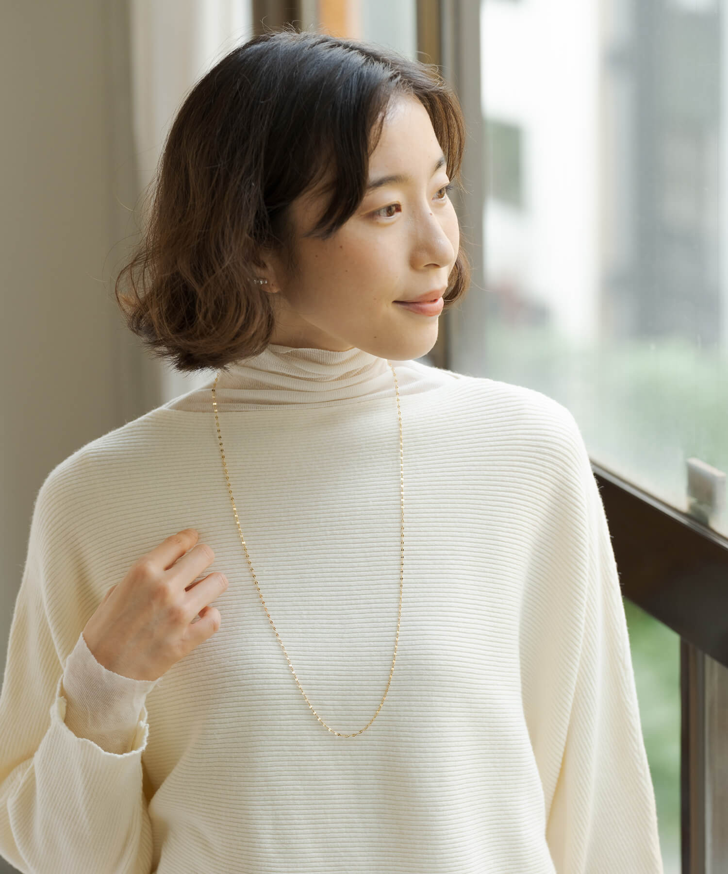 ANOH】【silver925】ロングペタルチェーンネックレス – ZAKKA-BOX公式