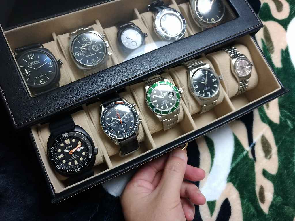 オメガ・ロレックスの保管場所「時計収納ケース」って使ってますか