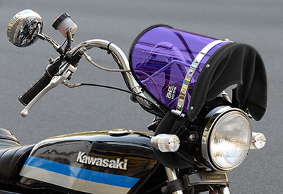 旭風貌紫 風貌 バイク 新幹線風貌 リーゼント風貌 旭風貌 紫 旭風防