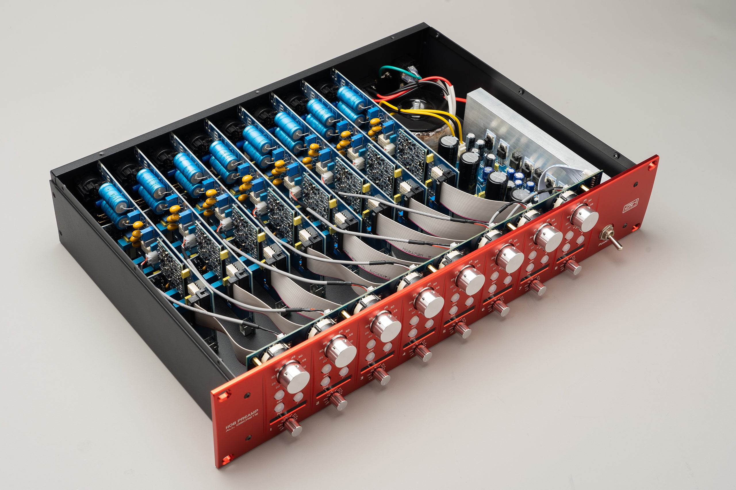 HO8 All Discrete 8-Channel Mic Preamp – Z&H Designs