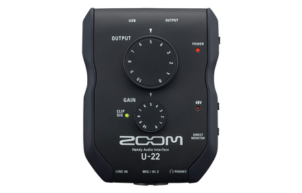 U-24 Handy Audio Interface | ZOOM