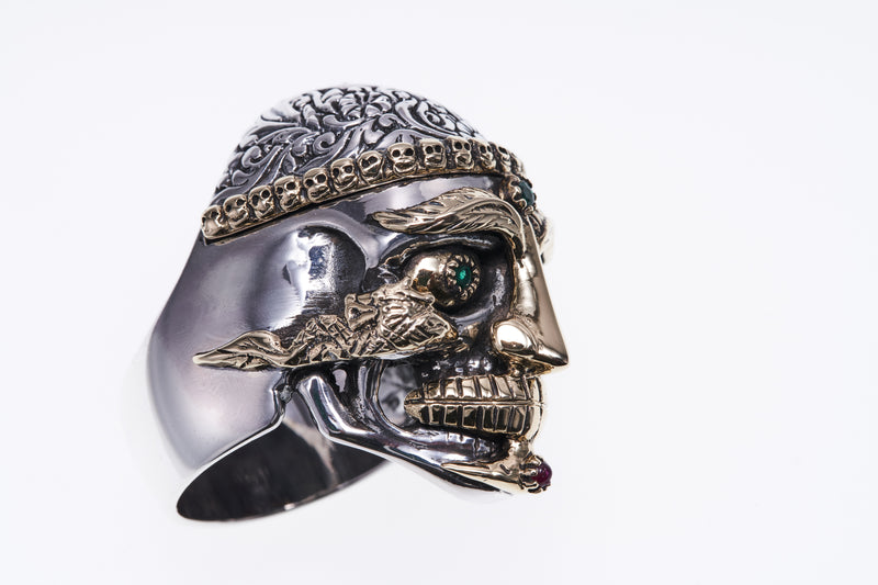 Tibetan Monk Skull Ring｜チベタン・モンク・スカル・リング｜ZOCALO