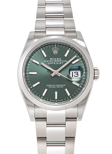 ロレックス デイトジャスト36 126200 ブラック 新品 | かめ吉