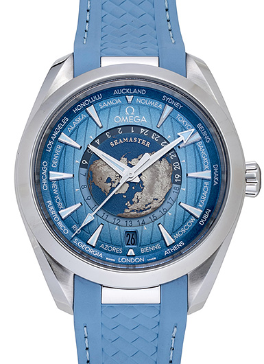 オメガ シーマスター アクアテラ GMT ワールドタイマー 220.12.43.22
