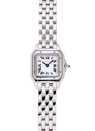 カルティエ パンテール ドゥ カルティエ ミニ WSPN0012 シルバー 新品
