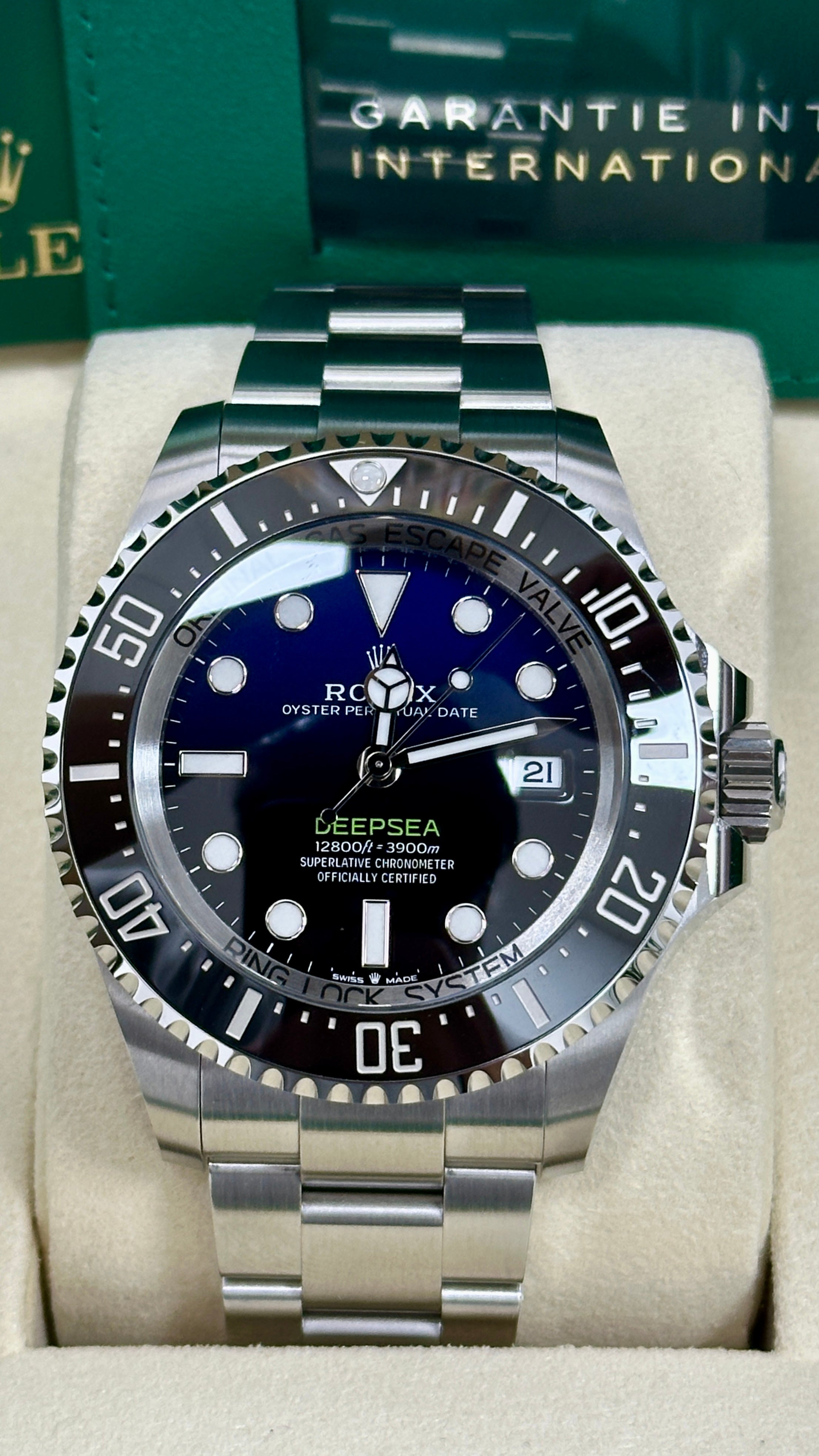 Rolex Deepsea 44mm 136660 “James Cameron” D-Blue Dial | New 2025