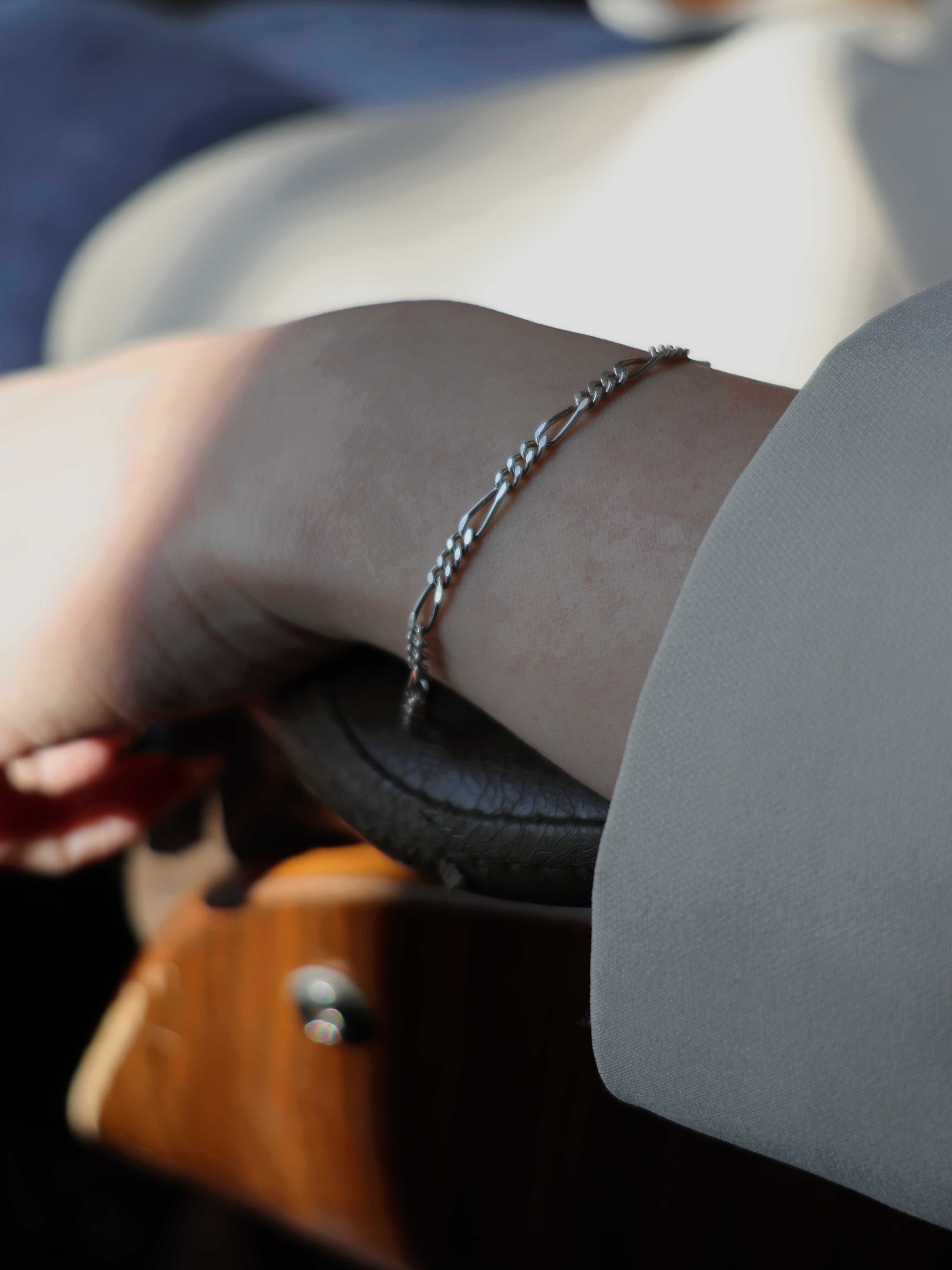 figaro chain bracelet – GAGAN