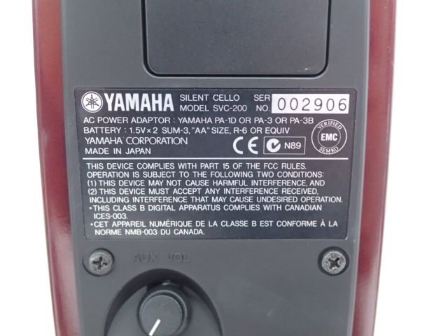 高額買取実施中!!】YAMAHA サイレントチェロ SVC-200 ケース付 ヤマハ