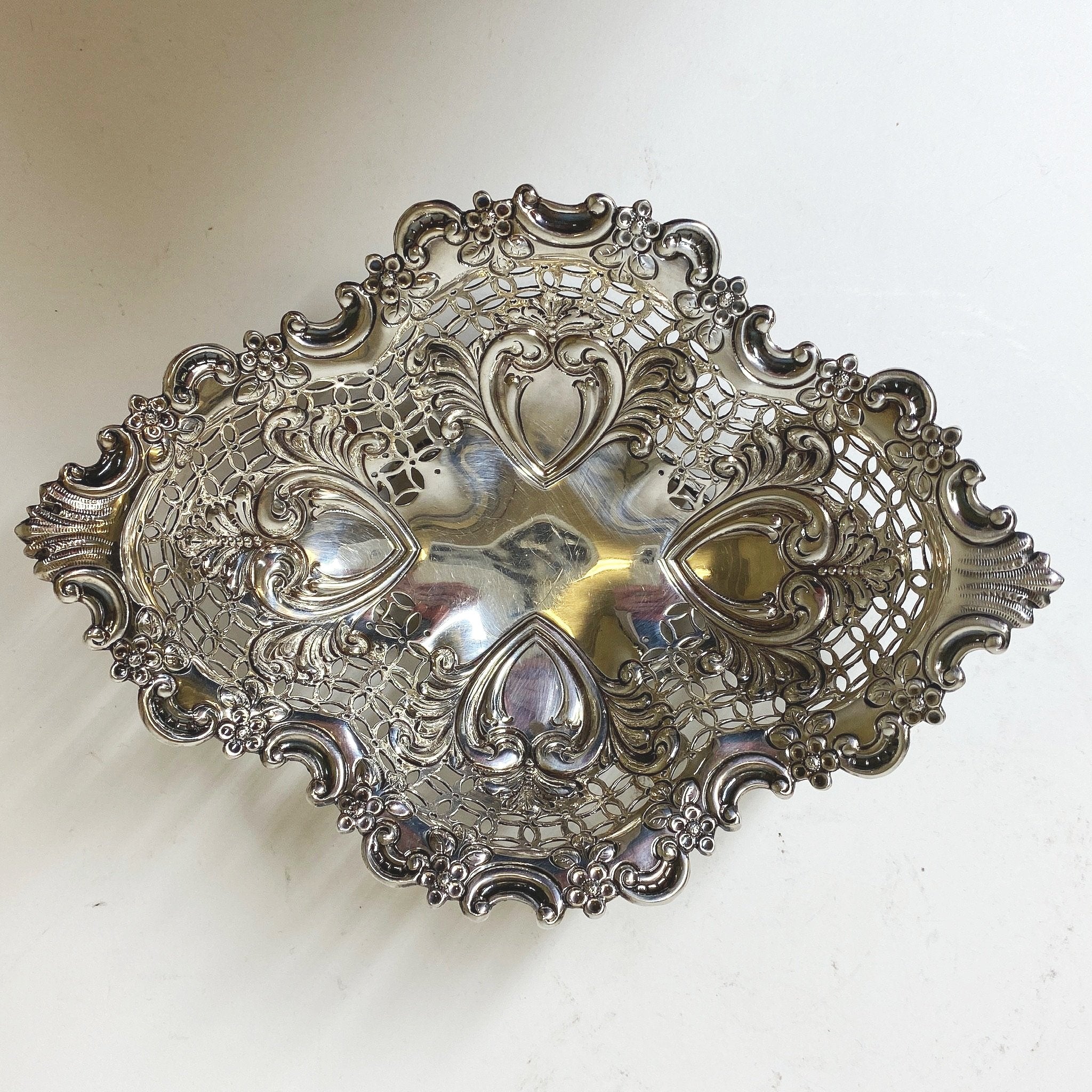 James Dixon & Sons Sterling Candy Dish Sheffield Marks – Gallery 925