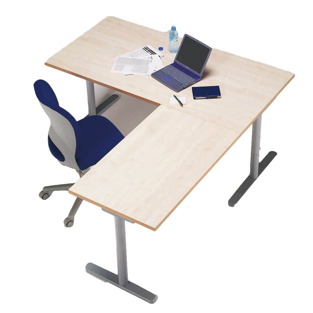 fantoni GL L型デスク 幅180cm (デスク L字デスク パソコンデスク T字