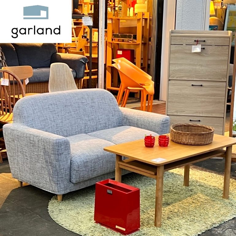 Francfranc ヌボラソファ 2人用 グレー