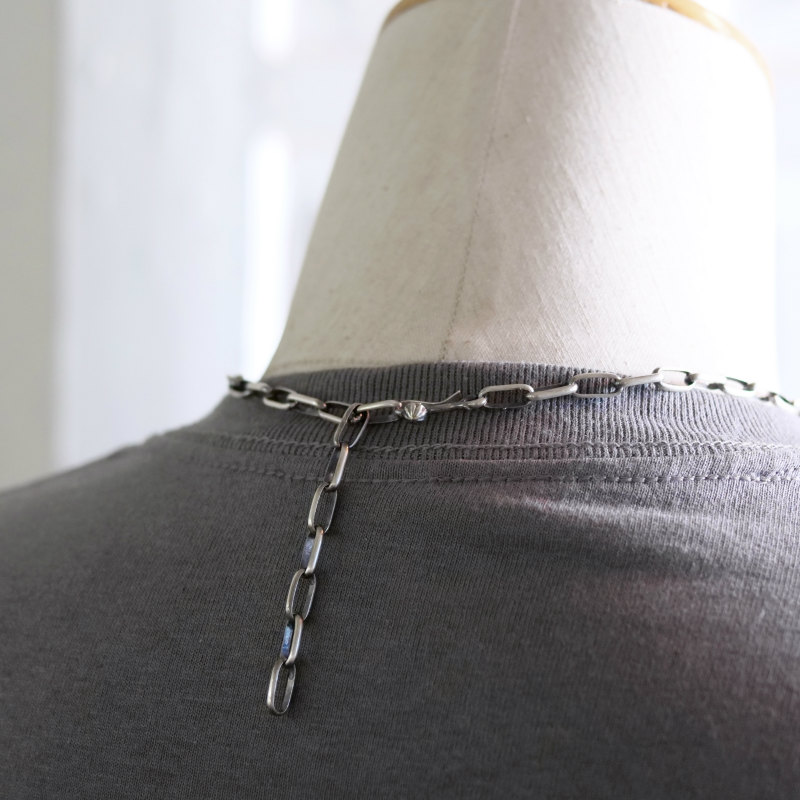 Oggi5月号掲載 60cm ナバホ族ハンドメイドチェーン 4mm幅｜マライカ