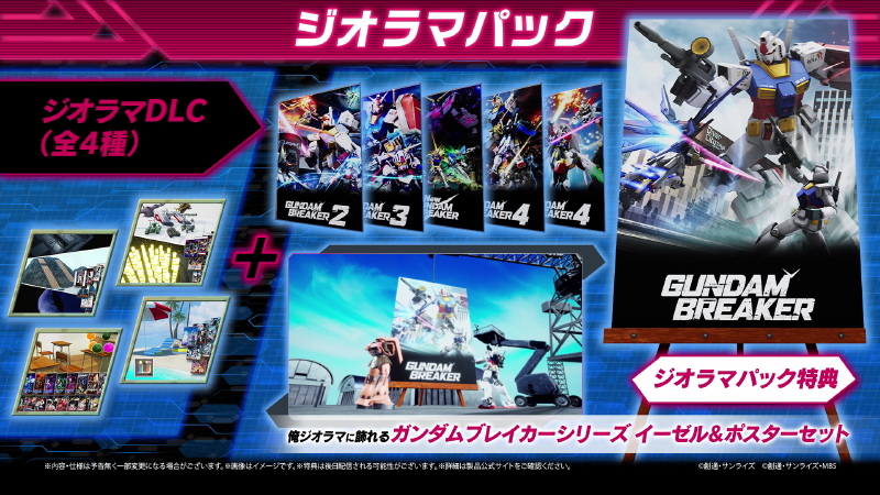 ジオラマパック｜DLC｜ガンダムブレイカー4｜バンダイナムコ
