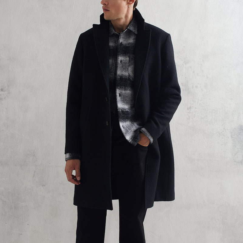 Sasso Coat in Black – Gemini