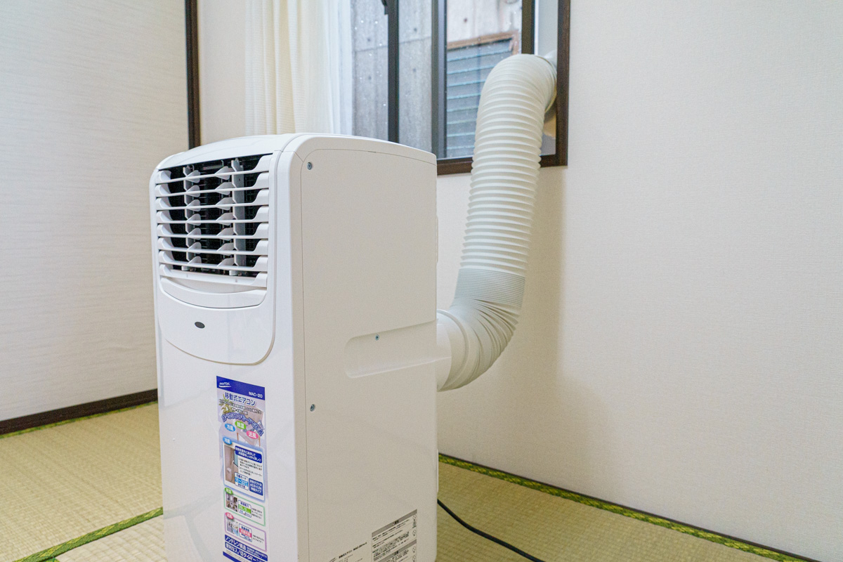 移動式エアコン「ナカトミ スポットエアコン ナカトミ 100V 移動式