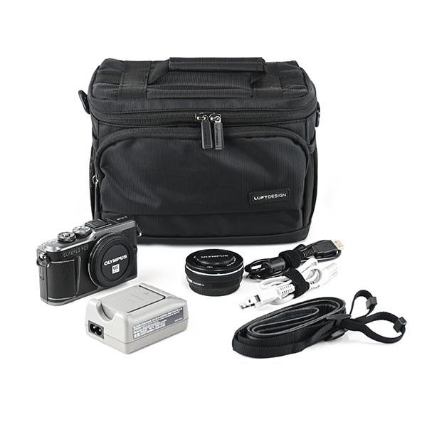 オリンパス ミラーレス一眼カメラ PEN E-PL10 EZ ブラック レンズ