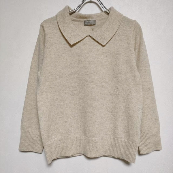 MARGARET HOWELL 578-5263013 ウールカシミヤ 襟付きセーター