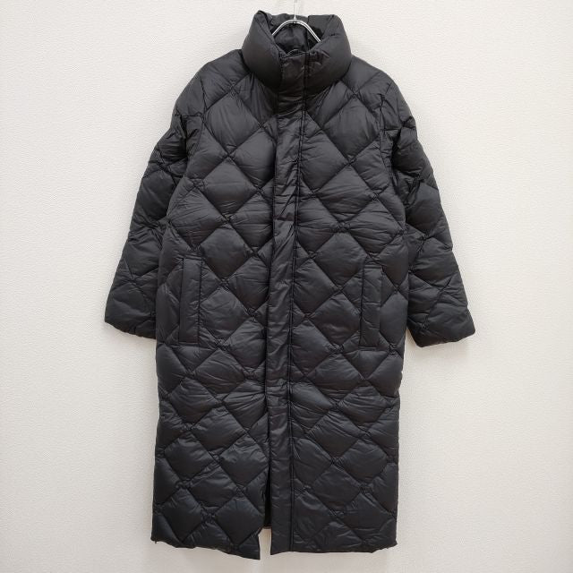 TAION/NOLLEY'S TAION別注 キルティングロング ダウンコート ブラック