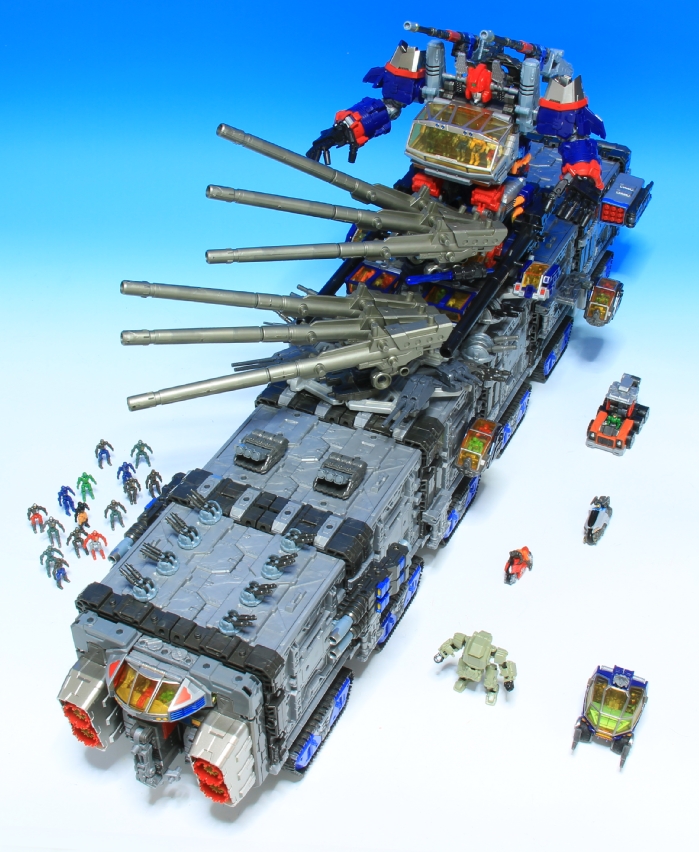 ダイアクロン　ポッドグランダー拡張ユニット 君のダイアクロン部隊を強化せよ！「DA-73 移動基地隊員セット02