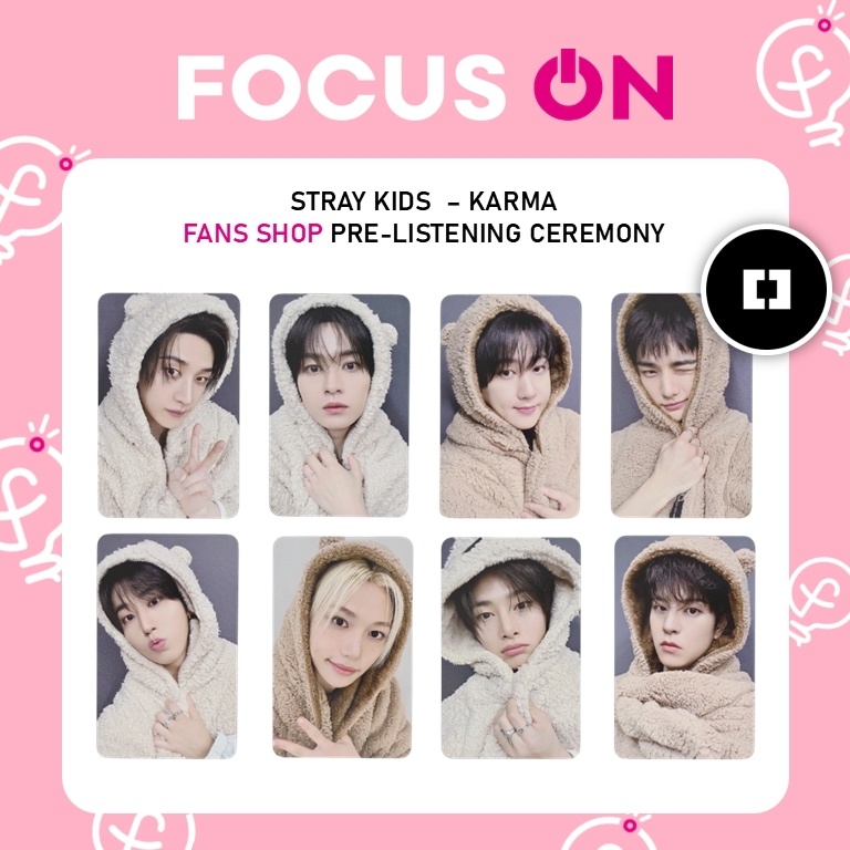 straykids KARMA fans リスパ 特典 トレカ コンプ 8枚 スキズ KARMA