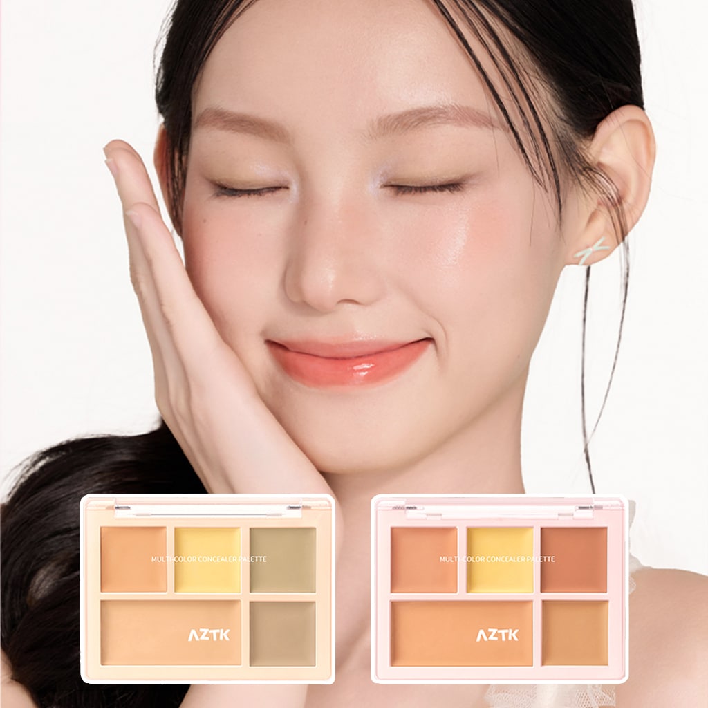 Qoo10] AZTK コンシーラーパレット 2種類 コンシーラ : ベースメイク
