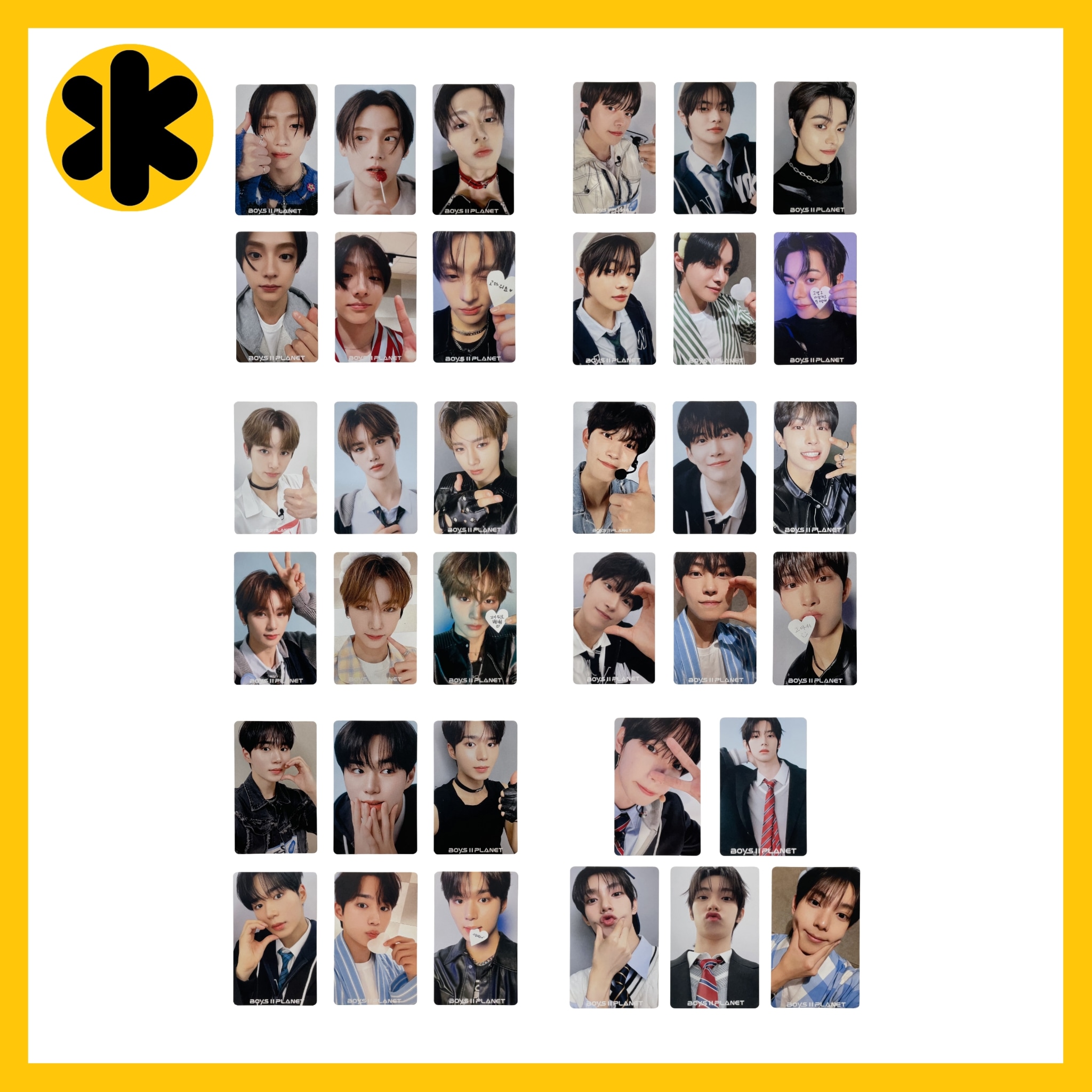 ボイプラ アーカイブ展 韓国 サンウォン トレカ 12枚セット コンプ