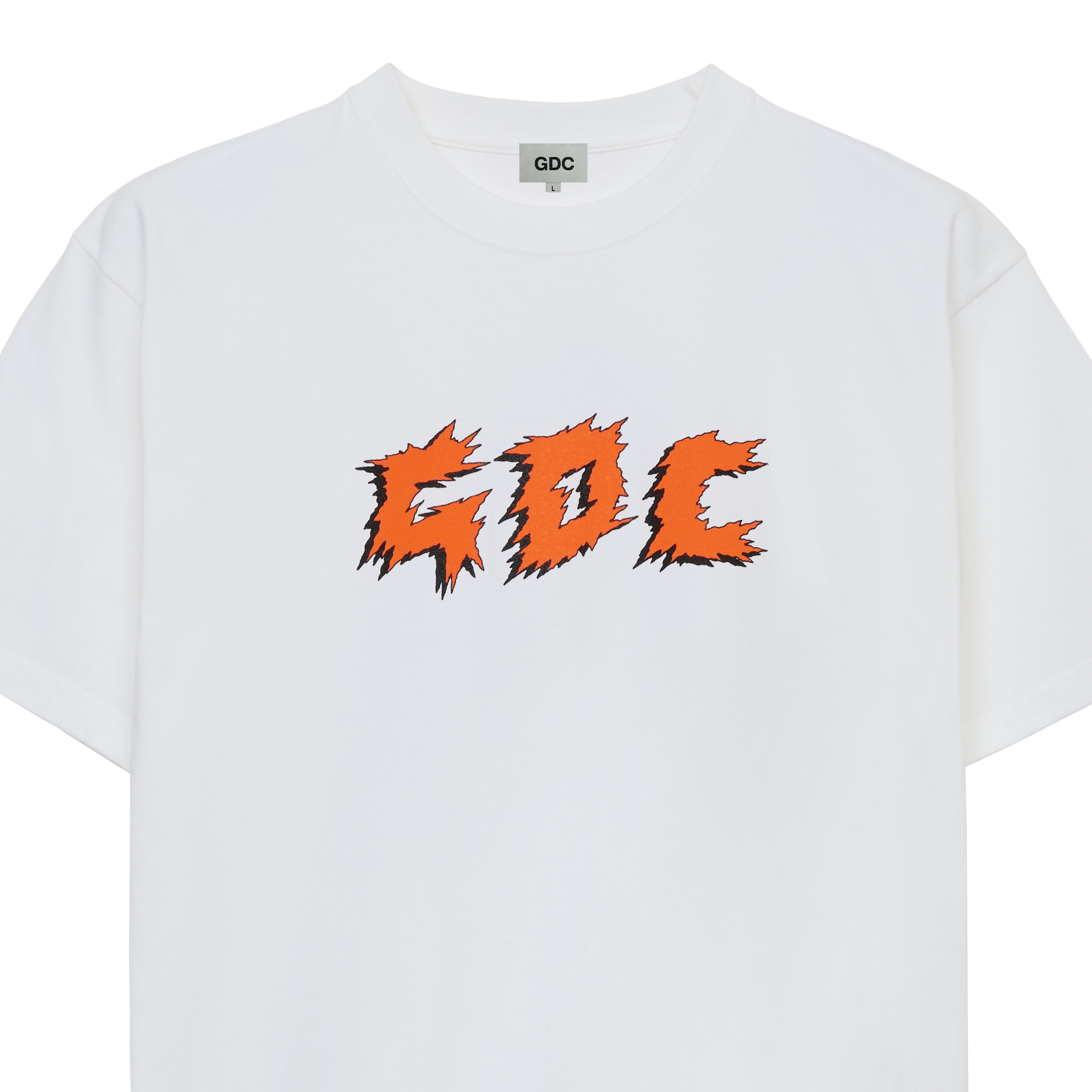 HIROTTON×GDC collabo】skull T-shirt