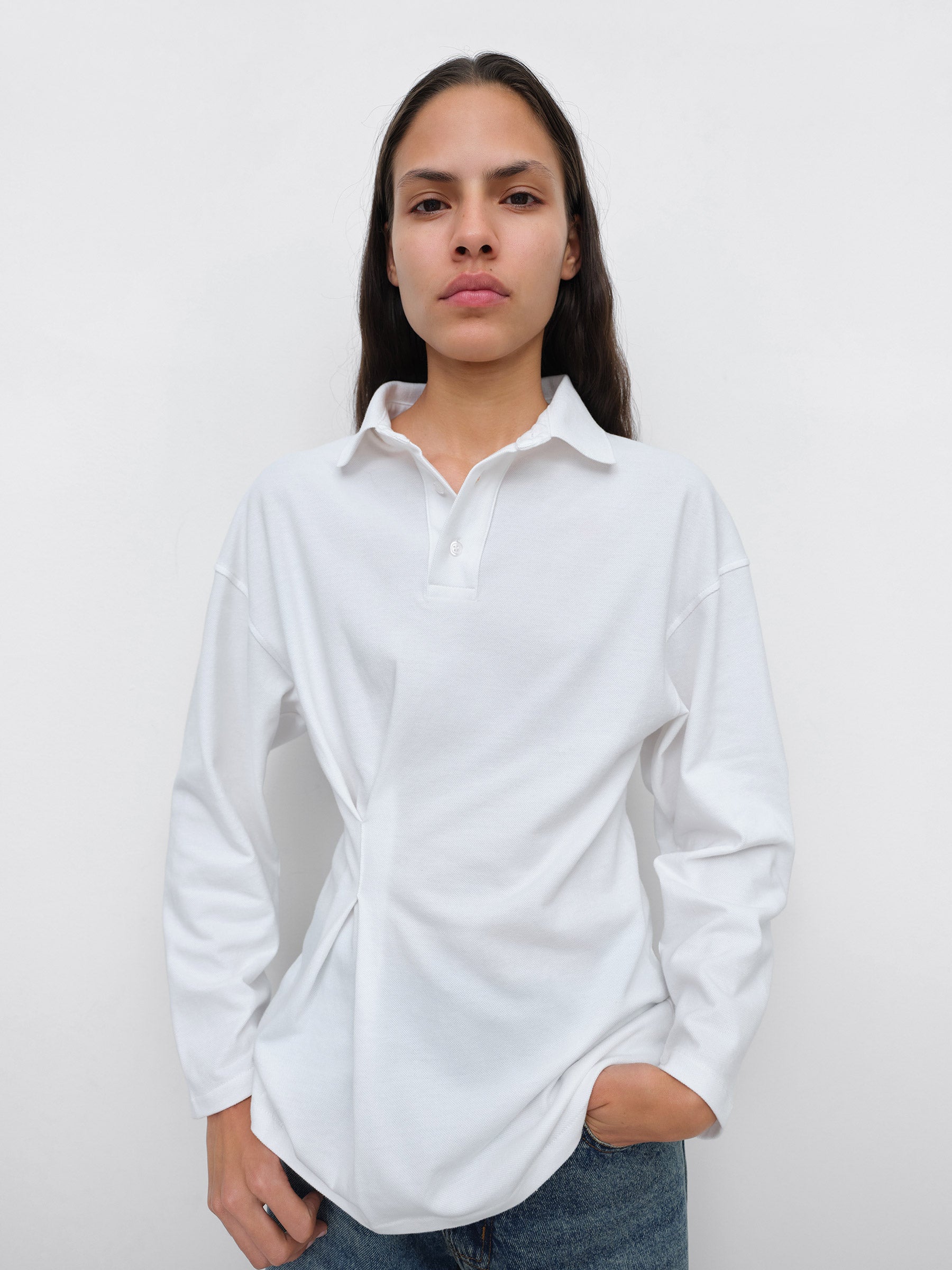 Lady Polo White - Top - Gimaguas