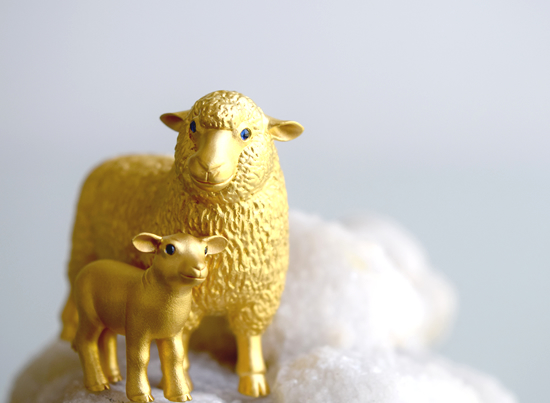 羊のオーナメント｜gimel -ギメル-