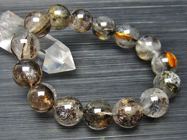 デンドリッククォーツブレスレット14mm[T84-3514]