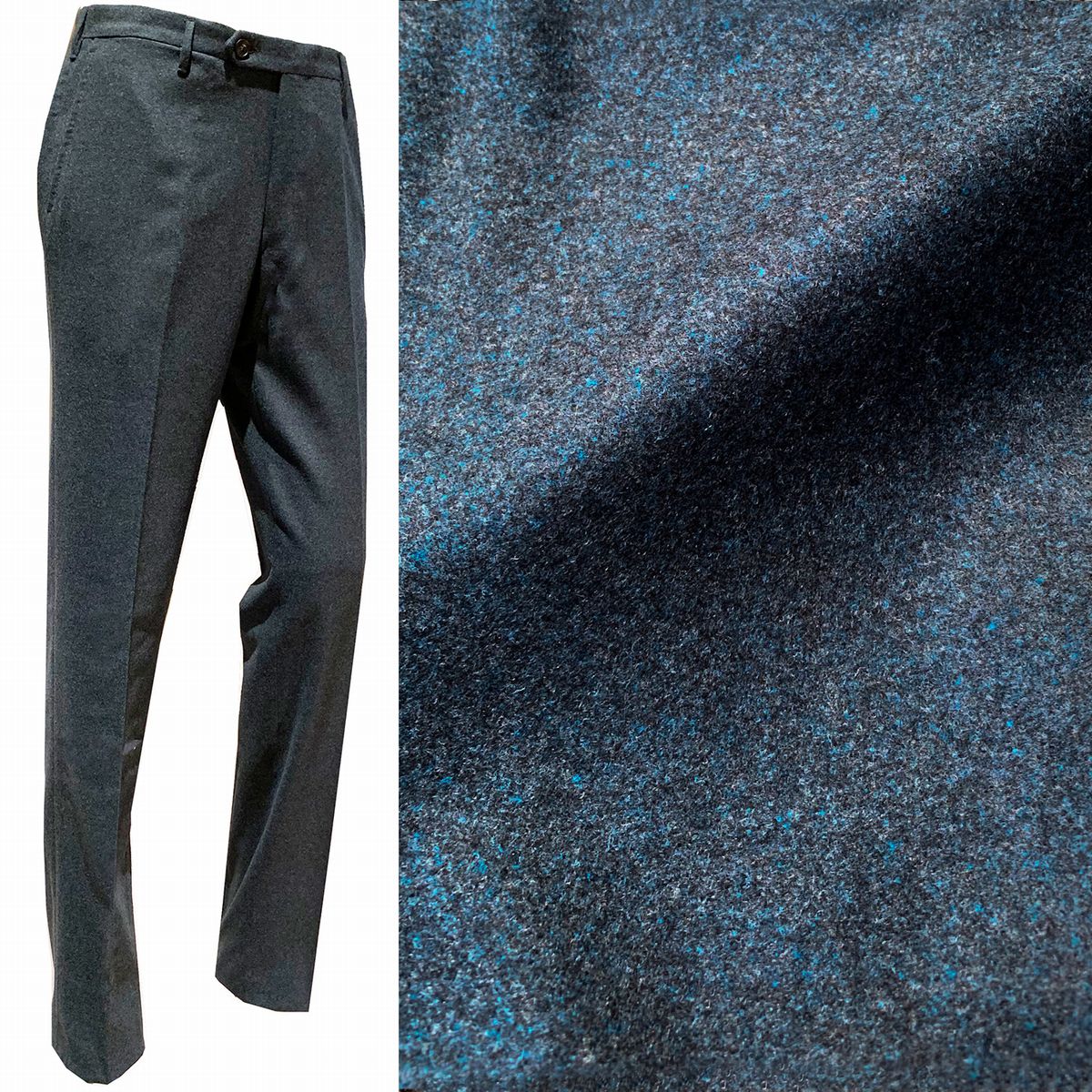 Rota／ロータ】ウールフランネルパンツ スラックス ボトムス