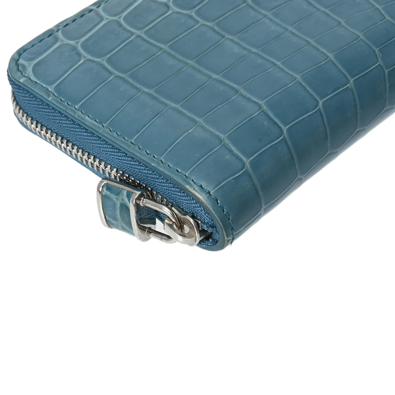 ルイヴィトンジッピーコインパース エキゾチックレザー ブルー