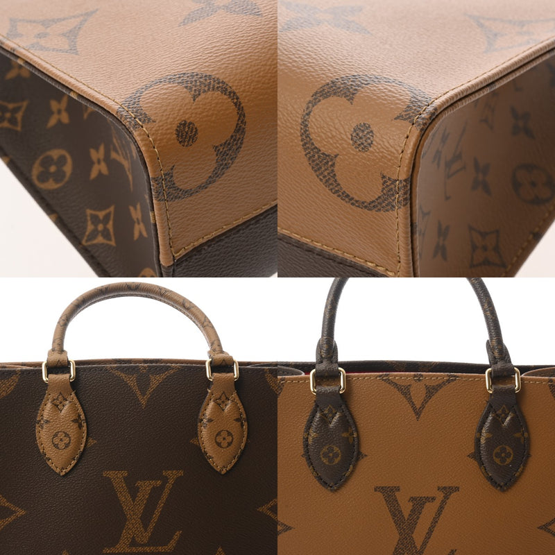 ルイヴィトン オンザゴー PM 43013 ブラウン レディース モノグラム