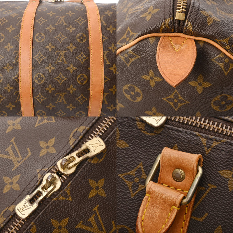 LOUIS VUITTON ルイヴィトン モノグラム キーポル 55 ブラウン M41424