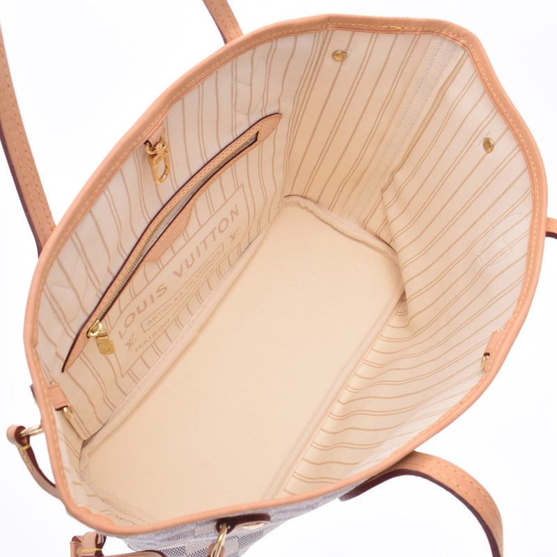 ルイヴィトンアズール ネヴァーフルPM 14137 白 レディース