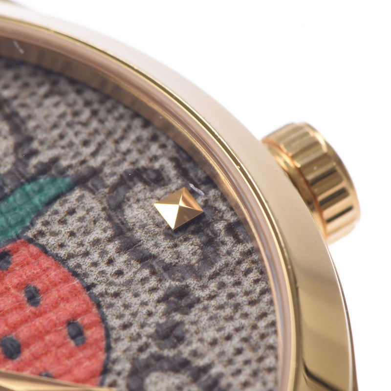 グッチGタイムレス GG柄/ストロベリー柄 レディース 腕時計 126.4
