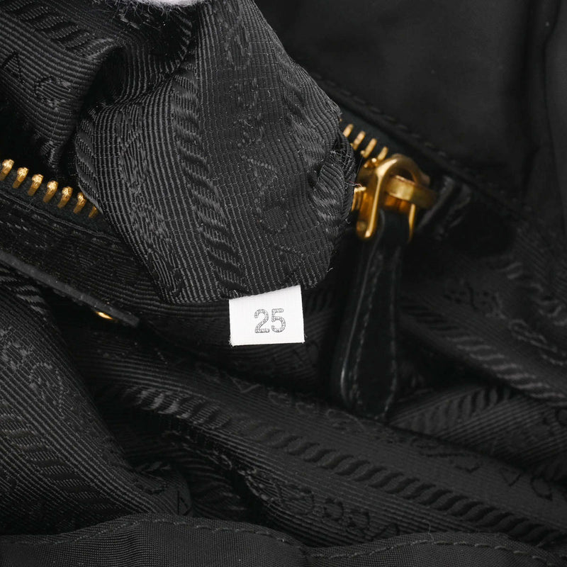 プラダ 黒 ゴールド金具 レディース ナイロン トートバッグ BN1755