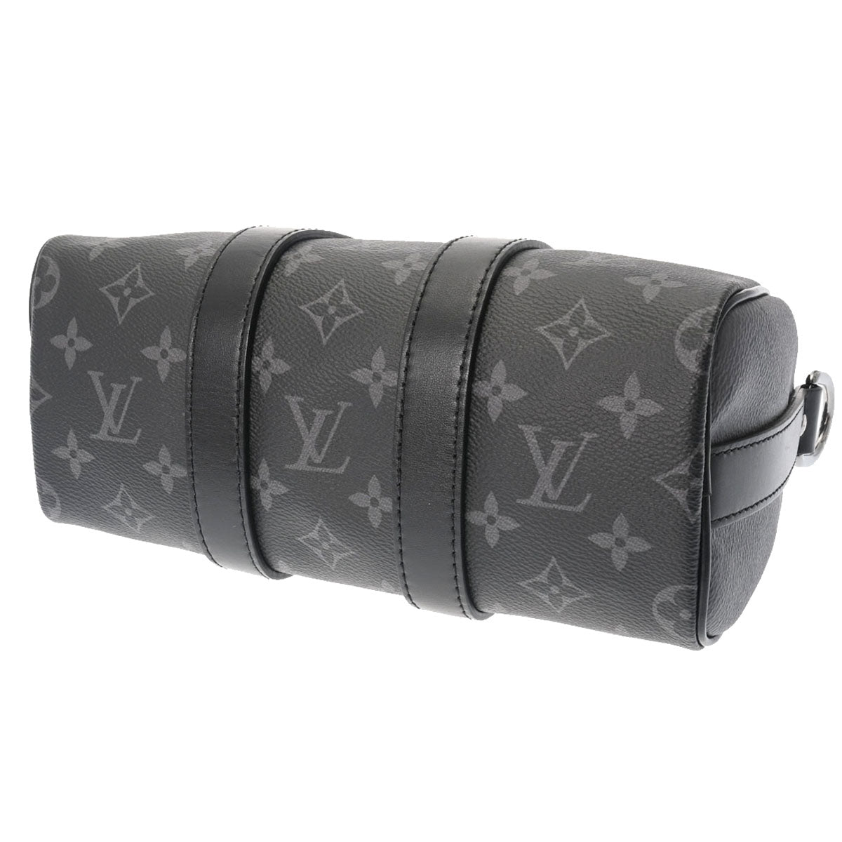 ルイヴィトンキーポルバンドリエール 25 43019 ブラック メンズ