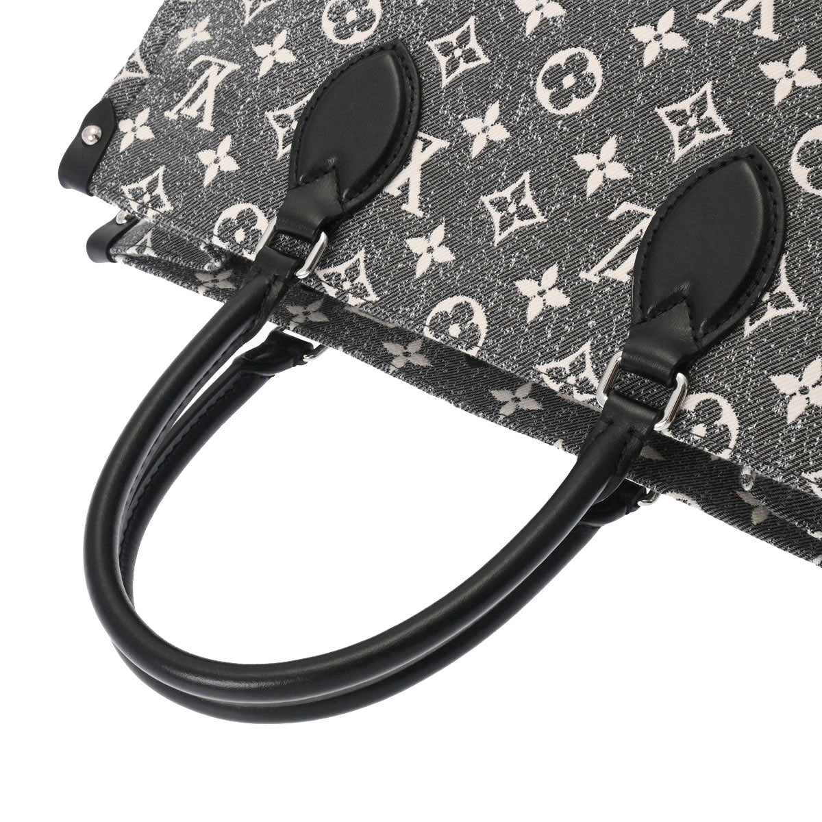 ルイヴィトンモノグラムジャガード オンザゴー MM 14145 ブラック