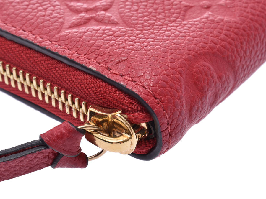 ルイヴィトン アンプラント ポルトフォイユ クレマンス スカーレット