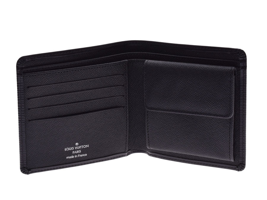 ルイヴィトン エピ ポルトフォイユ マルコ 黒 M63652 旧型 メンズ 本革