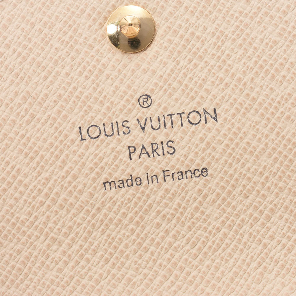 ルイヴィトンアズール 6連キーケース 白 ユニセックス ダミエアズール